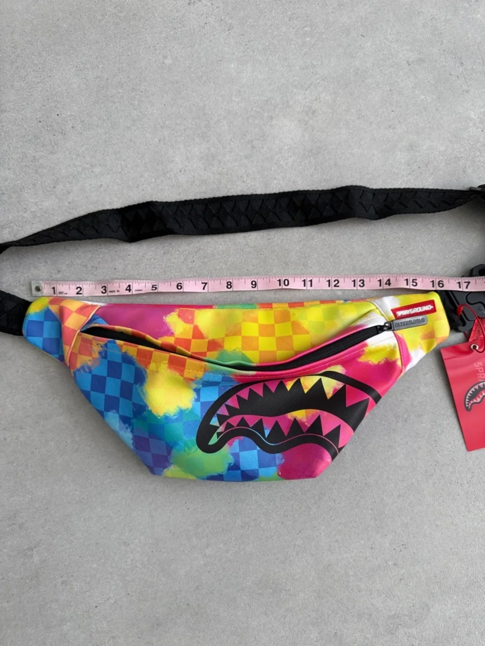 NWT SPRAYGROUND Vivid Livid & Splivid crossbody/waist bag